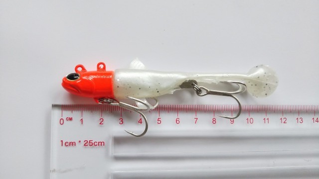 約40g ジグヘッド + ワーム 5色セット 魚型ヘッド 市販のワームを着脱可能 やわらか素材 ヒラメ マゴチ シーバス タチウオ 根の通販はau  PAY マーケット - 雪見堂 | au PAY マーケット－通販サイト